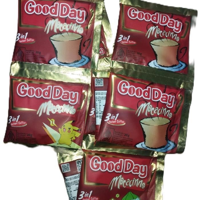 

Good Day Mocacinno 10 Sachet-20Gram Coffee Kopi Instan Kopi Sachet