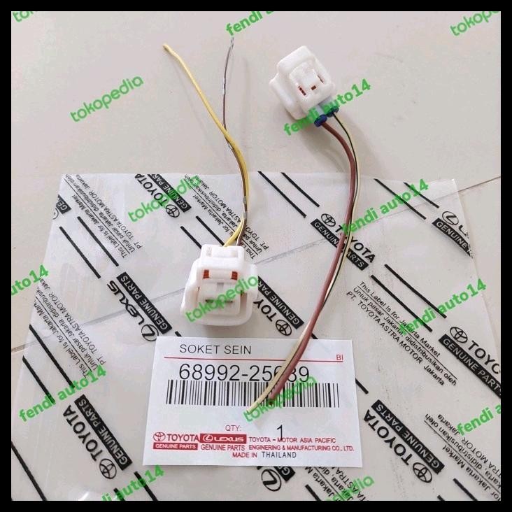 GRATIS ONGKIR SOKET LAMPU SEIN TOYOTA GRAND NEW AVANZA XENIA ASLI 