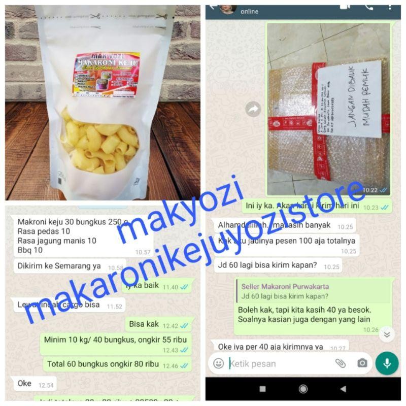 

LM Makaroni Keju Kraft Spesial Home Made Gurih Bikin Nagih Kemasan 250 Gram Aneka Rasa & Original
