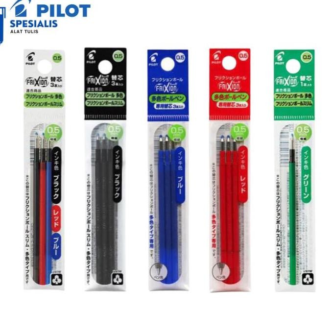 

REFILL PILOT FRIXION CLICKER 0.5 (isi 3) ISI ULANG LFBTRF-30EF murah