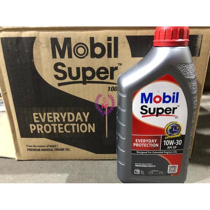 baru Oli Mobil Super 1000 Multigrade 10W-30 10W30 10W/30 1 Liter Original