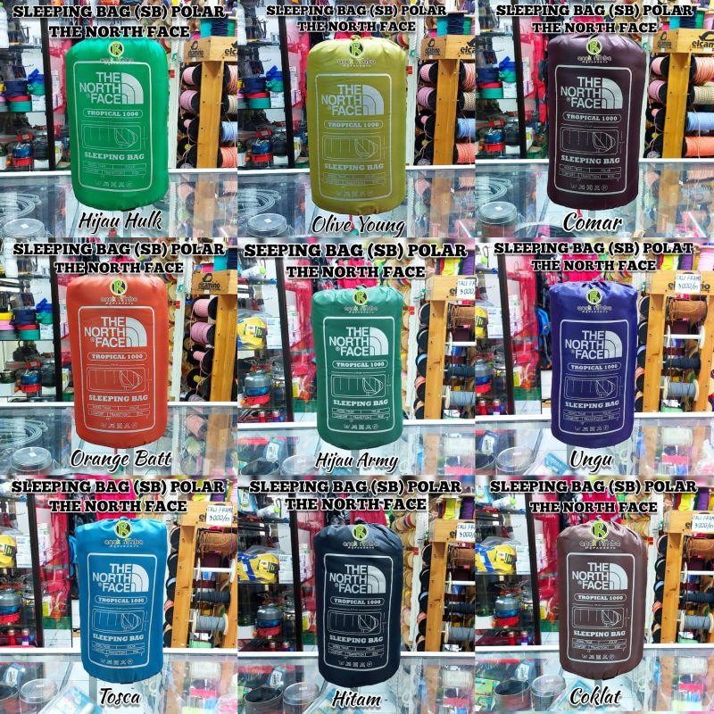 Sleeping Bag (Sb) Polar Tnf Best Seller Kkn Termurah Best Quality 100% Original