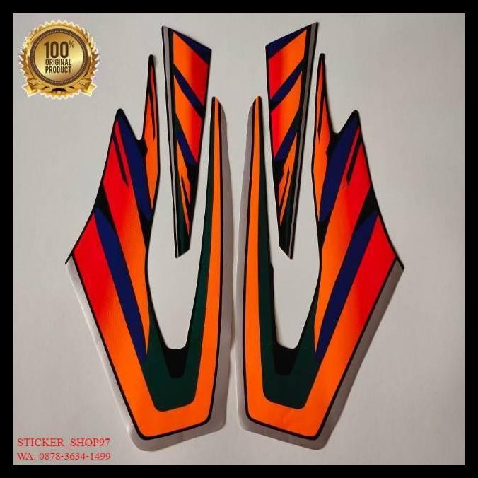 GRATIS ONGKIR (ORI) STRIPING YAMAHA RX KING 1997 STIKER LIST BODY  KUALITAS ORIGINAL 
