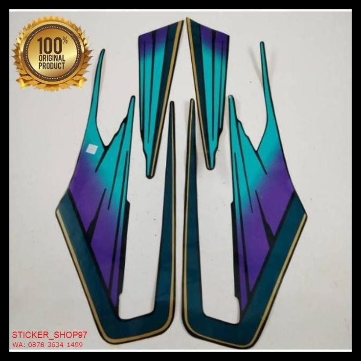 BEST DEAL (ORI) STRIPING YAMAHA RX KING TAHUN 1995  HIJAU KUALITAS ORIGINAL 