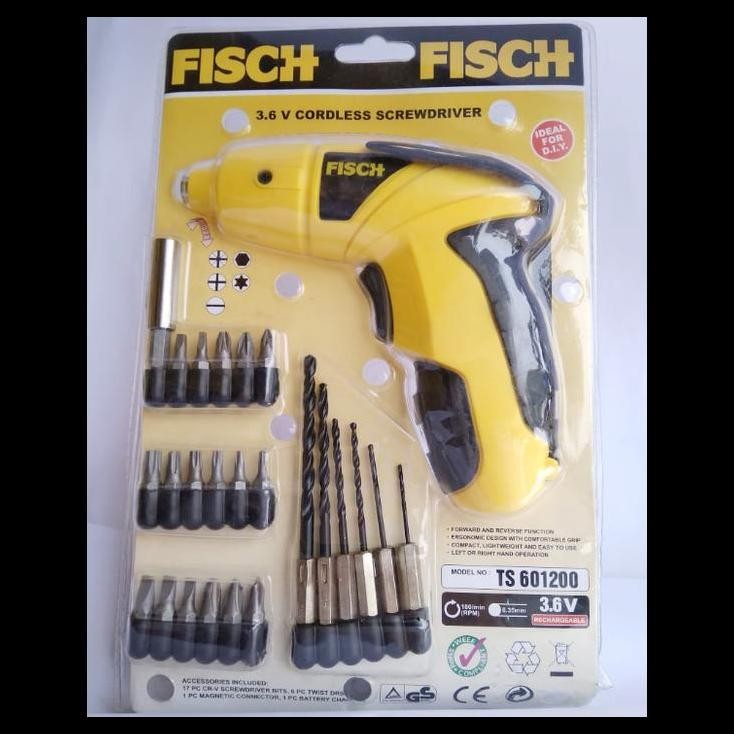 BEST DEAL MESIN BOR CAS / MESIN BOR BATERAI CAS FISCH