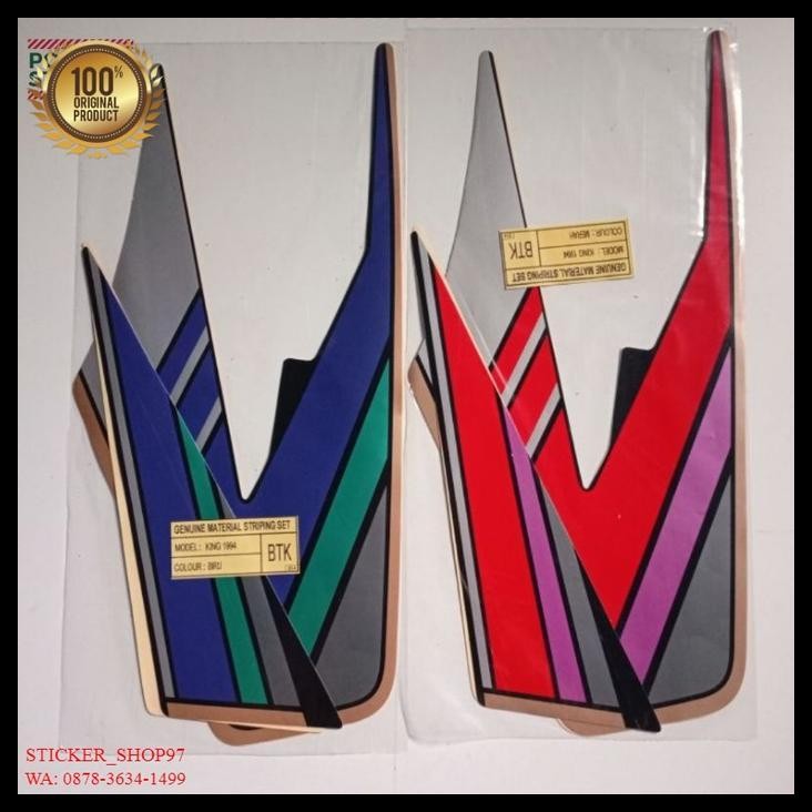 TERMURAH (ORI) STRIPING STICKER YAMAHA RX KING 1994 KUALITAS ORIGINAL 