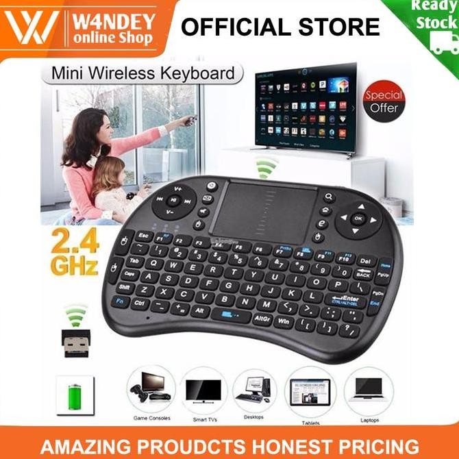 Remote Keyboard Smart TV Bluetooth Touchpad Samsung Mi XIaomi LG Sony