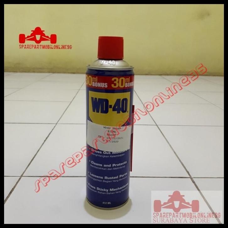 GRATIS ONGKIR PELUMAS ANTI KARAT WD40 BESAR 412 ML 