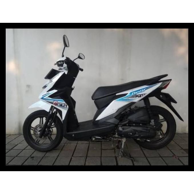 GRATIS ONGKIR (ORI) STRIPING HONDA BEAT FI ESP 2018 2019 PUTIH BIRU