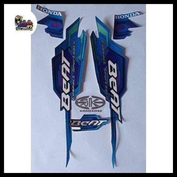 BEST DEAL (ORI) STIKER STRIPING HONDA BEAT KARBU 2008 