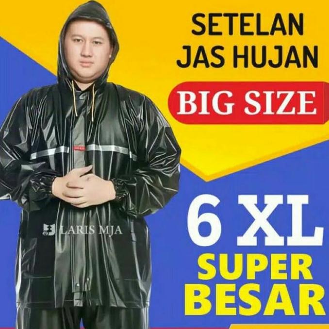 Jas Hujan Super Jumbo 6Xl