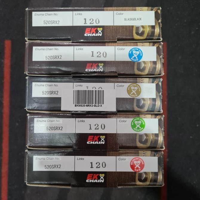 Rante Rantai EK Chain SRX2 Xring 520 CBR 250RR ZX25R Ninja 250 R25 R6
