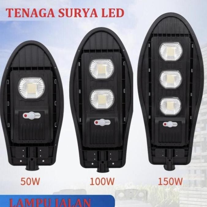 Lampu Jalan Cobra Solar Cell 100w 100Watt PJU Solar cell 100watt 100w murah