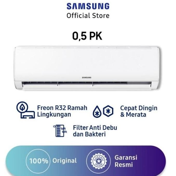 AC SAMSUNG AR05TGHQASINSE 1/2PK + PASANG 05TGH