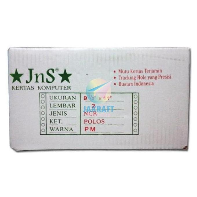 

TERBARU - (1 Box) Kertas Komputer Continuous Form Paper A4 2 Ply K2 9.5" x 11" atau A5 2 Ply Bagi 2 K2/2 9.5" x 11"/2 HVS & NCR