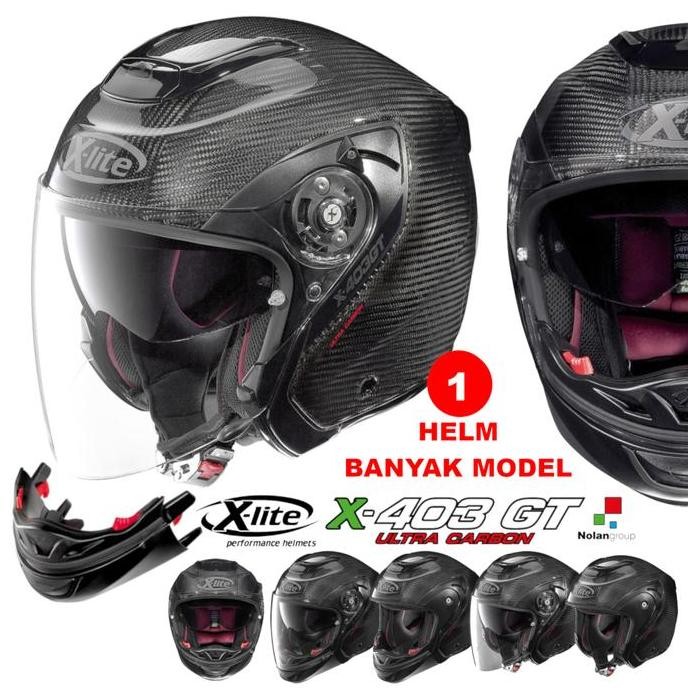 TERBARU - Helm Nolan X-Lite XLite Carbon X403GT