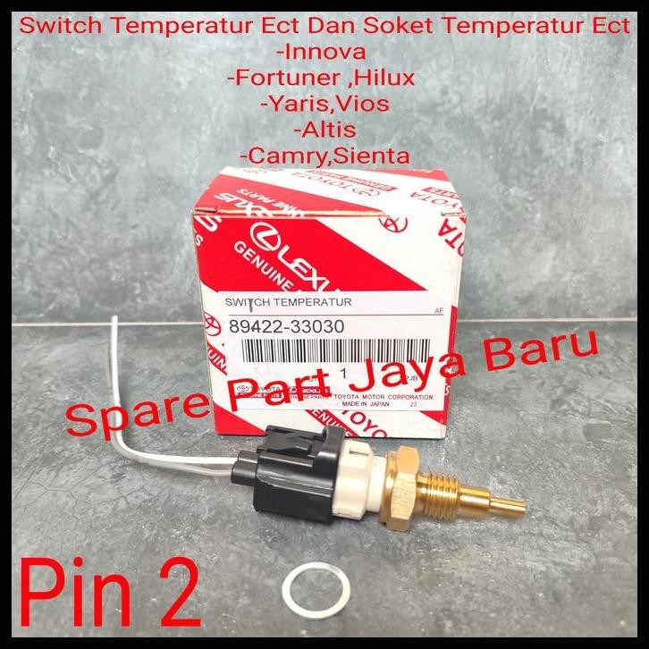 TERMURAH SWITCH ECT SENSOR TEMPERATUR DAN SOKET ECT GRAND NEW AVANZA 2PIN