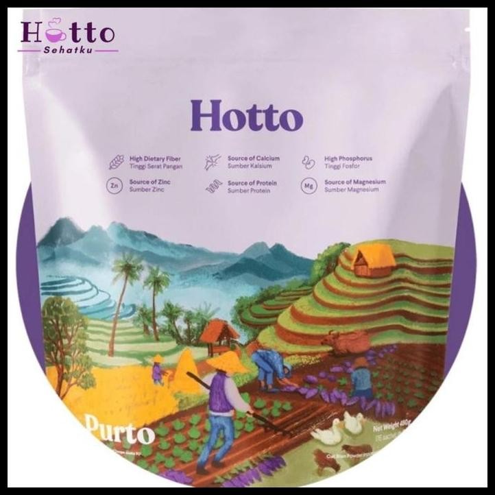 

DISKON HOTTO PURTO MULTIGRAIN DRINK SEREAL OAT SWEET PURPLE POTATO HIGH FIBER !!!!