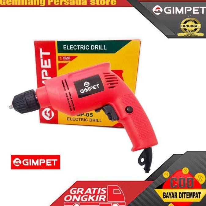 Premium (Ready) Kelas Model Maktec Mesin Bor Listrik 10 Mm Gimpet Gpt 05/606 - Electric Drill 10Mm R