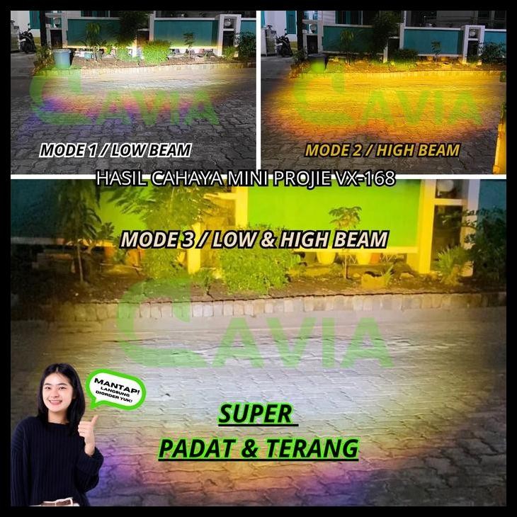 GRATIS ONGKIR MINI PROJIE LAMPU TEMBAK TOYOTA CALYA LED LASER FOGLAMP PREMIUM CAVIA 