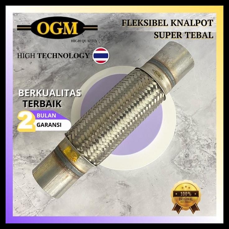 TERBARU OGM - FLEKSIBEL FLEXIBLE KNALPOT MOBIL CHEVROLET SPIN SUPER TEBAL 