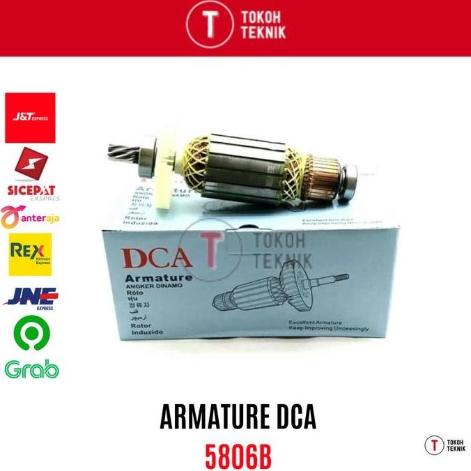 new  DCA ARMATURE 5806B UNTUK MESIN SIRCLE 7INCH TIPE 5806