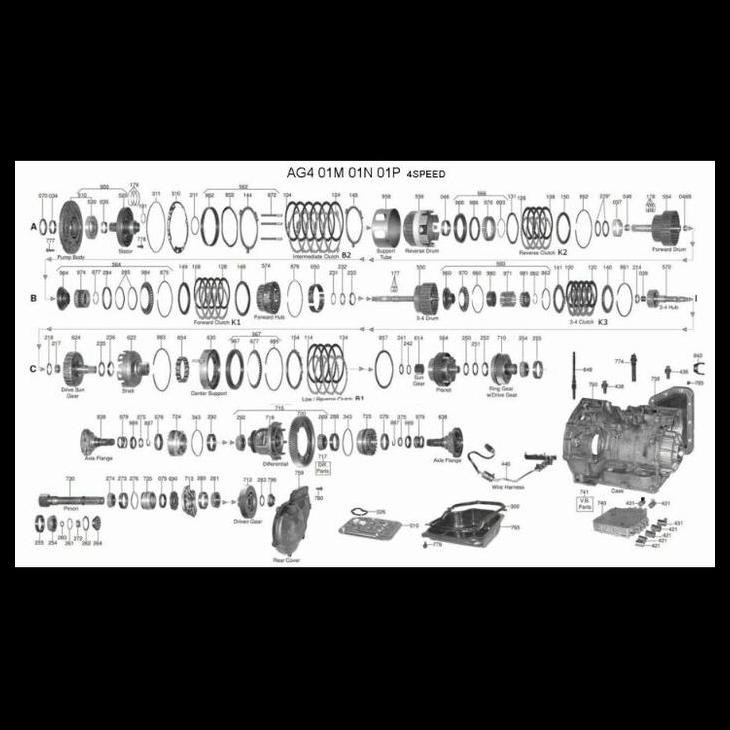 HOT DEAL PACKING MATIC VOLKSWAGEN CARAVELLE TRANSPORTER AUTO KIT 01P3003SK 
