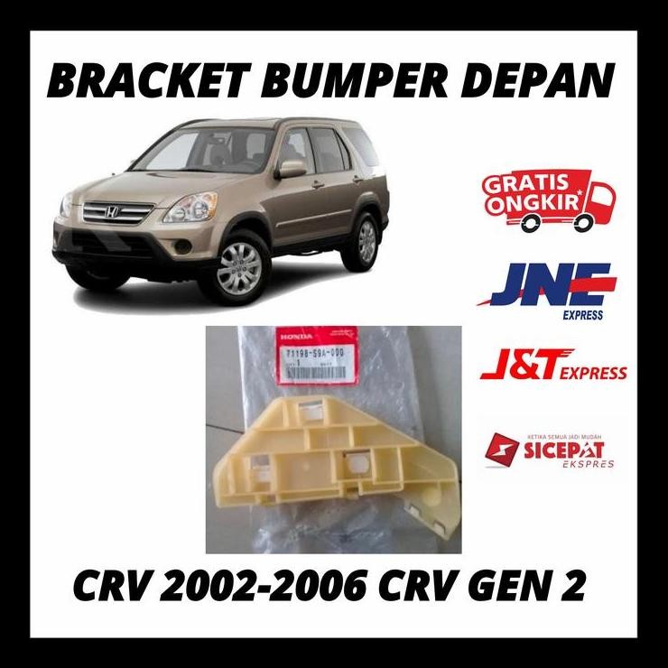 BEST DEAL BRACKET BUMPER BEMPER DEPAN CRV 2002 2003 2004 2005 2006 CRV GEN 2 