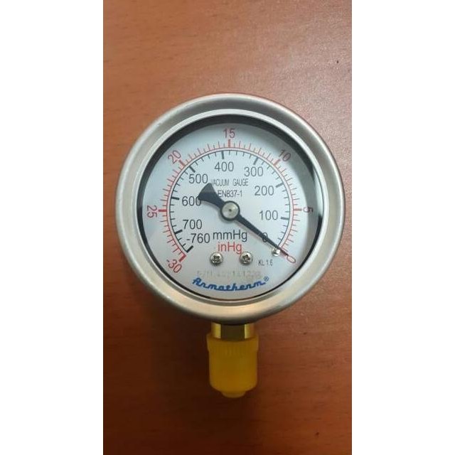 new  Vaccum gauge armathrem MMHG 2,5"