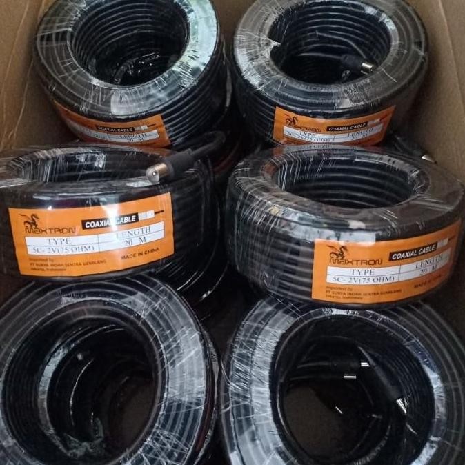 ready Kabel Antena TV Maxtron Panjang 20M