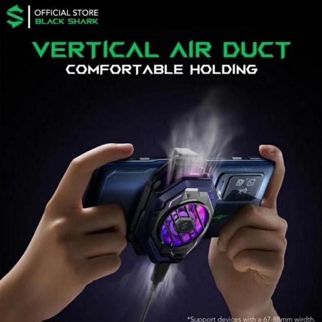 ready Black Shark Fun Cooler BR11/BR20/BR30 Pro Gaming Cooling Fan Back Clip