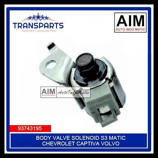 TERBARU BODY VALVE SOLENOID S3 MATIC CHEVROLET CAPTIVA VOLVO 93743195 