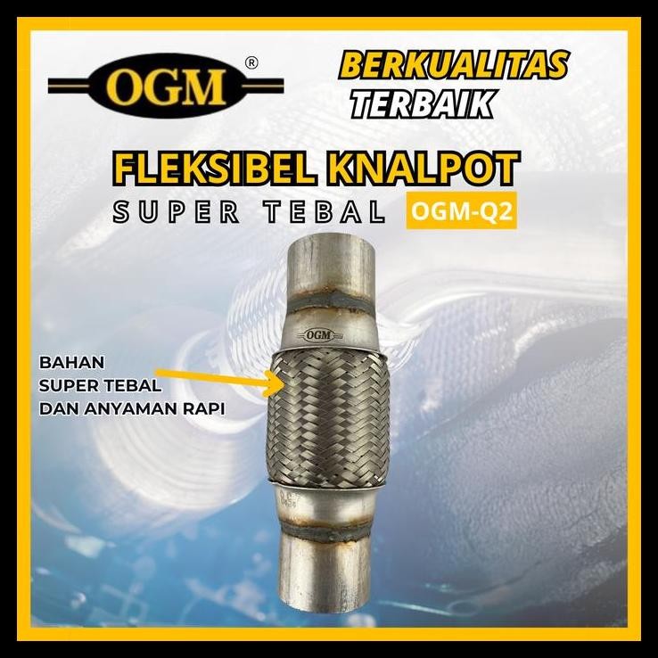 TERMURAH OGM - FLEKSIBEL FLEXIBLE KNALPOT BUNYI NGIRRR DAIHATSU TARUNA 