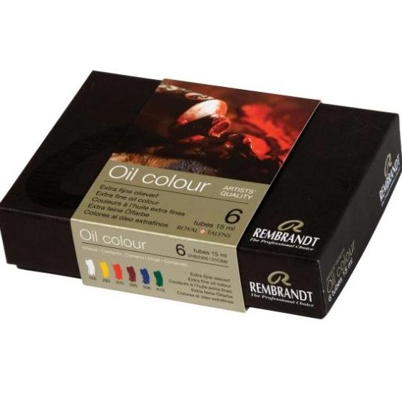

Rembrandt Oil Colour Starter Set 6X15Ml
