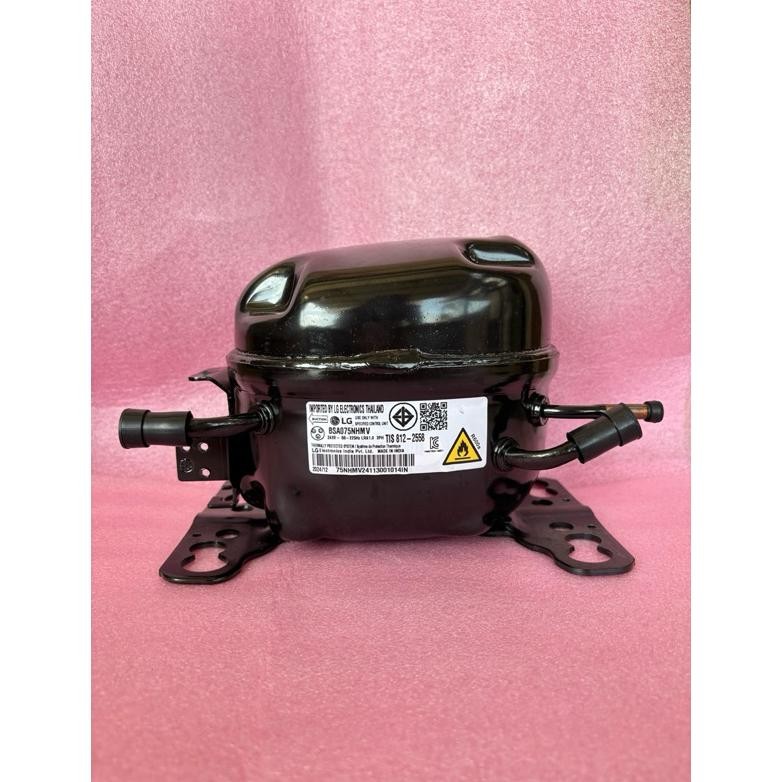 Compressor Kulkas LG Inverter 1/6Hp Freon R600 BSA075NHMV Original DiM