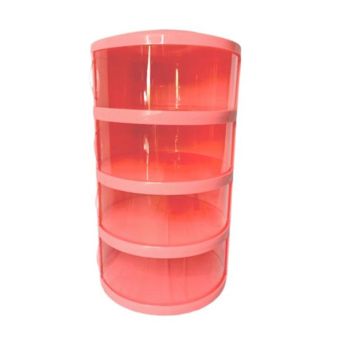 JH8 COD Tudung Saji FIT 4 Susun (PERLU DIRAKIT) Lebih Tebal FOOD GRADE Sudah Dirakit dan Siap Diguna