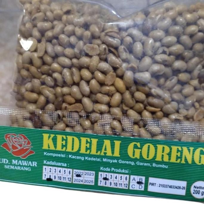 

Kacang Kedelai Goreng Mawar 200Gr Cemilan Makanan Ringan Snack