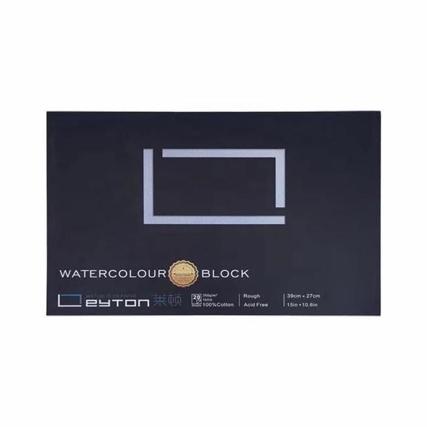 

Leyton Watercolor Block 300Gsm 100% Cotton 39X27Cm