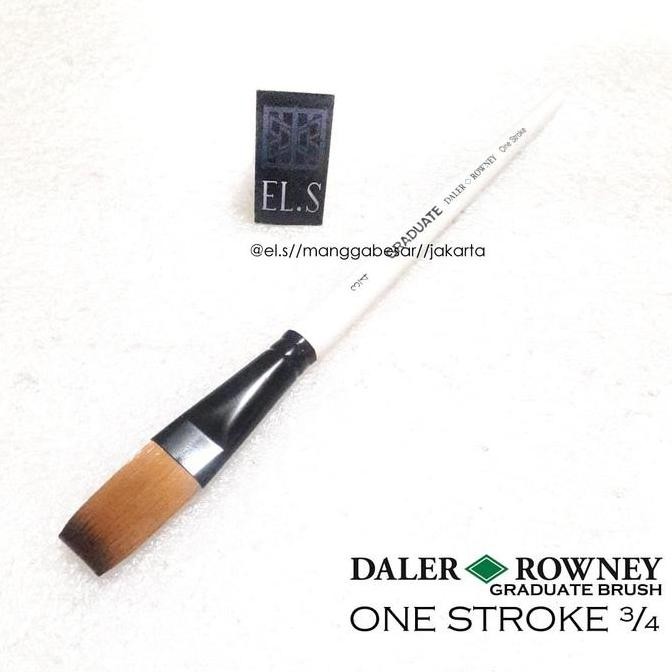 

Daler Rowney Graduate Brush One Stroke 3/4 (Kuas Lukis)
