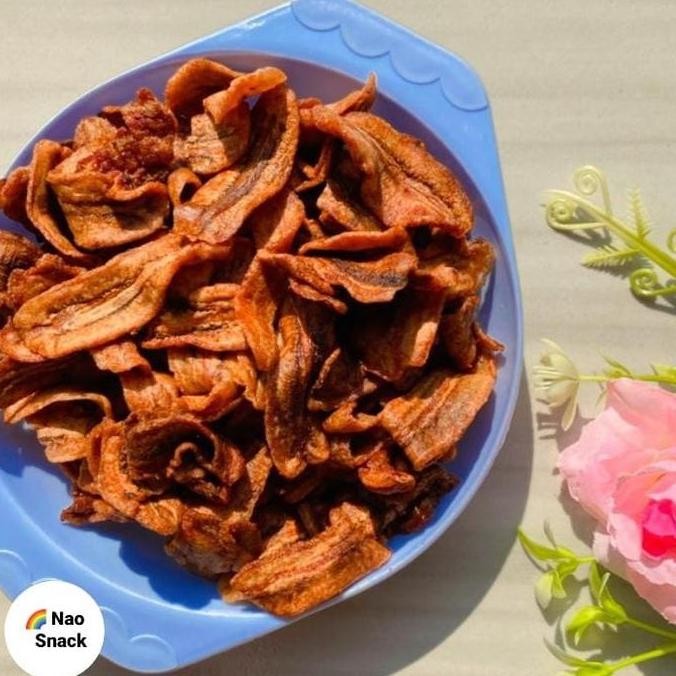 

Makanan Jajanan Keripik Sale Pisang Kering Oven 250Gr - Tanpa Pengawet - Pedas, Merah - Snack, Food Cemilan Kentang Manis Kripik Murah Asin Crispy Udang Ayam Chips