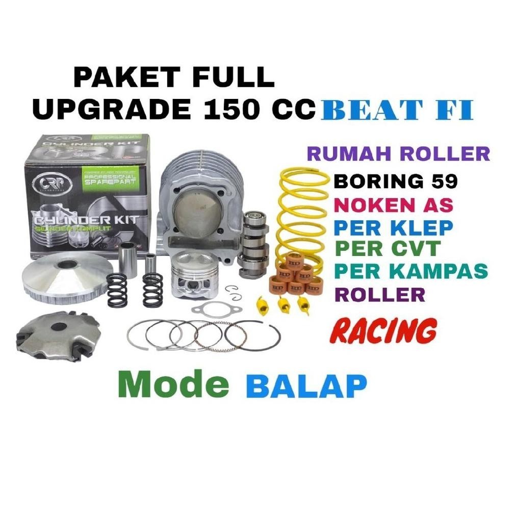 PAKET FULL UPGRADE BEAT FI KZL BORE UP 54 UPGRADE 130 CC