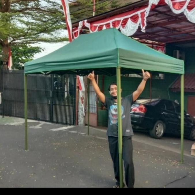 Tenda lipat 2x3 super besi 1.4mm