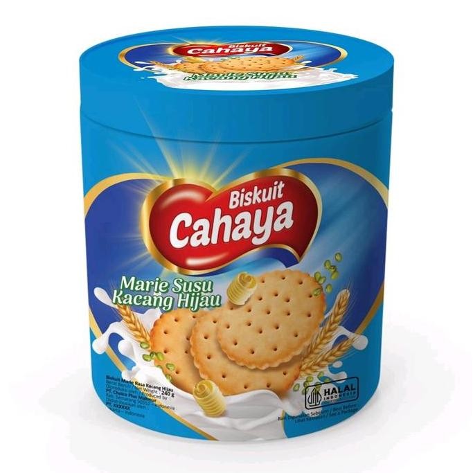 

2 Klg Biscuit Cahaya Kacang Hijau Ready Stok Cookies Biskuit Cemilan Food Makanan Kaleng Snack Kering