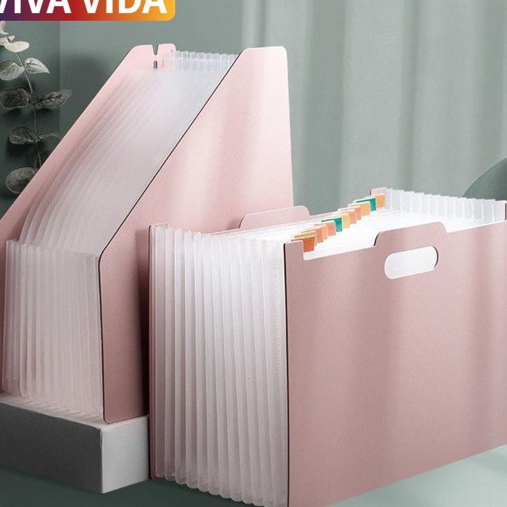 

Standing File A4 File Folder Document Bag Tas Document File 13 Sekat Desktop File Organiser