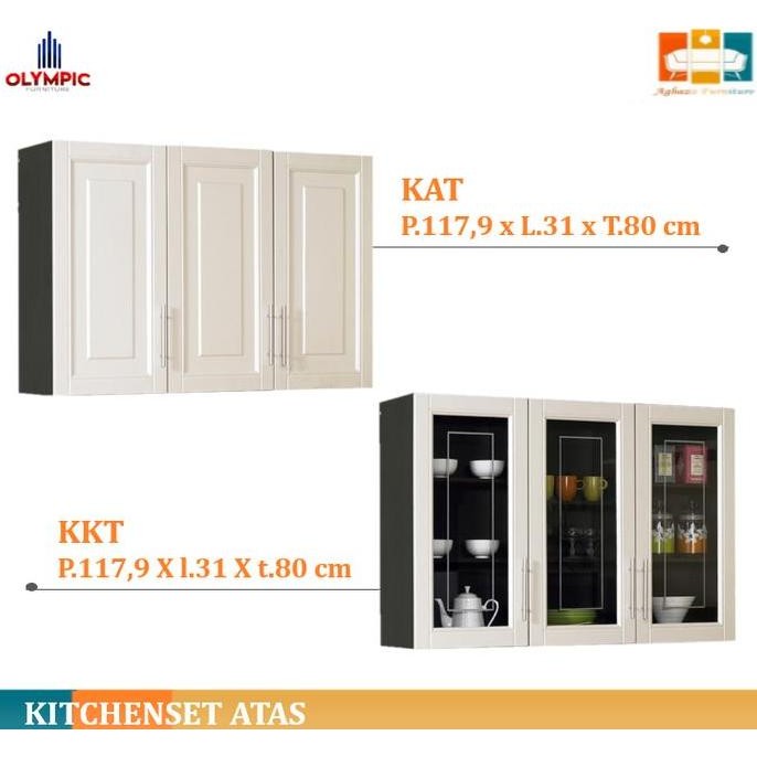 Olympic Lemari Dapur | Kitchen Set Atas / Kitchen Set Bawah - Mutiara