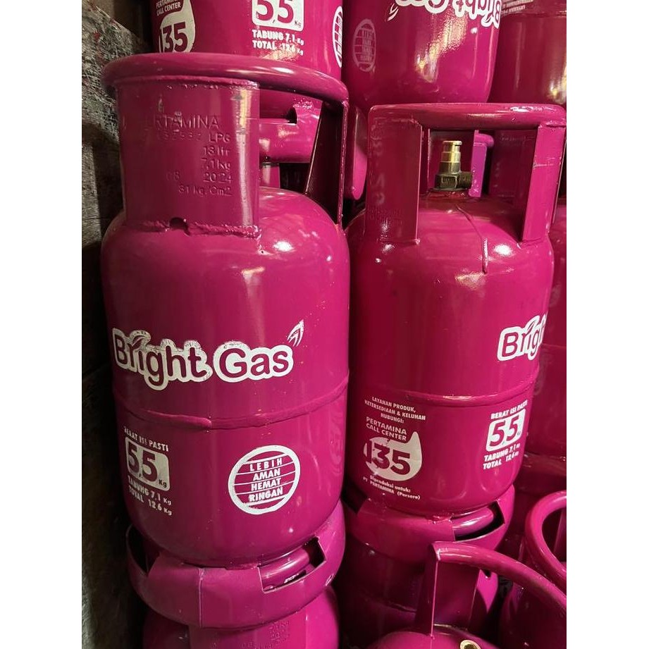 Tabung Gas Brigt Gas 5.5 Kg Tabung Kosong