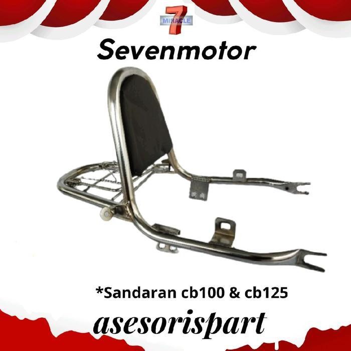Sandaran Cb100 Senderan Jok Cb100 Behel Cb100 Rak Belakang Cb 100 Honda Cb100 Bracket Motor Honda Cb