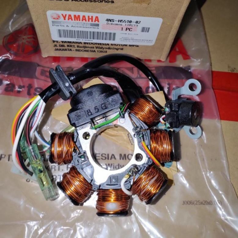 spull spul komplit + flusher stator assy f1zr fiz r Orinal yamaha 1% YGP 4ns-h5510-02 3xa - 01 85 G