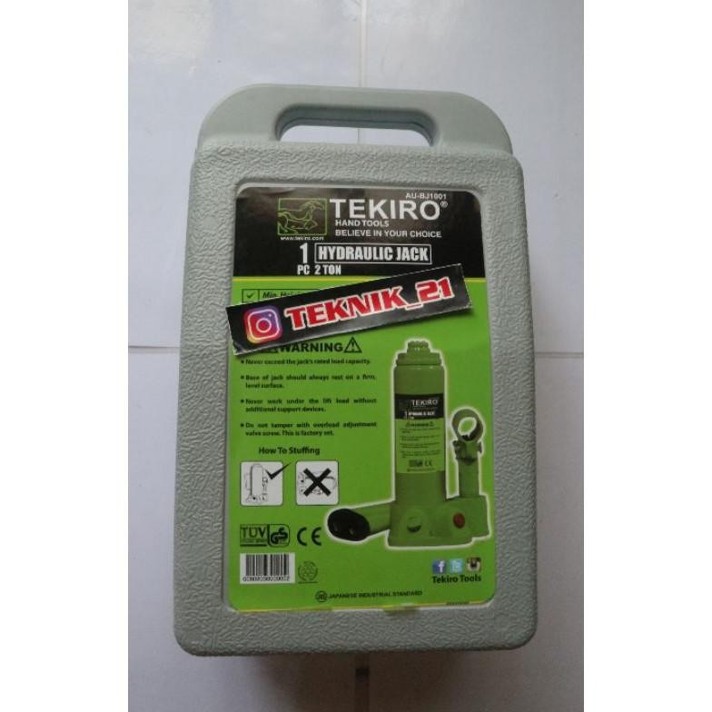 DONGKRAK BOTOL TEKIRO 2 TON DONGKRAK HIDRAULIC BOTOL 2 TON DONGKRAK TEKIRO 2 TON