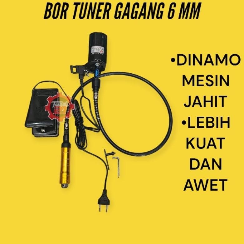 BOR TUNER MINI MESIN JAHIT BOR CUNER MINI MESIN JAHIT GAGANG 6 MM